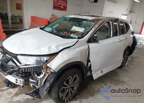 2022 Honda Cr-V Awd Ex-L z USA, uszkodzony, nr VIN 2HKRW2H83NH653721